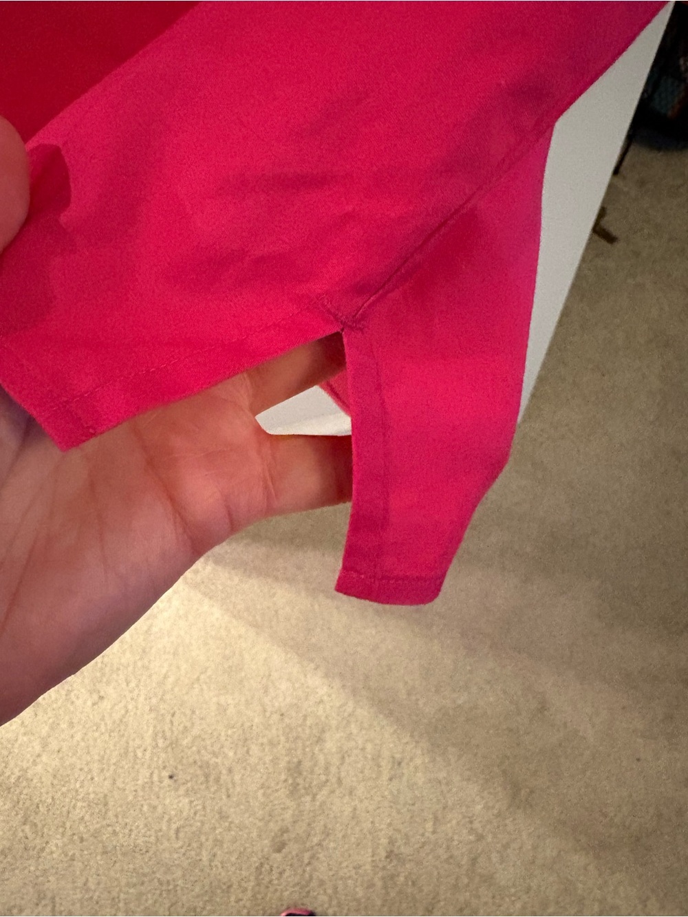 Chico's Bright Pink V Tunic Top - Picture 10 of 16